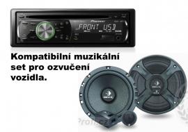 DEH-2220UB + Helix B 62C